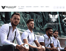 Tablet Screenshot of hairbond.com